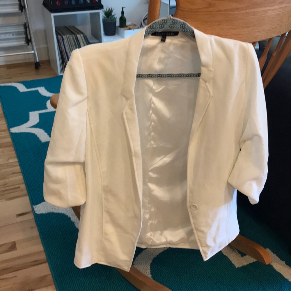 White Blazer